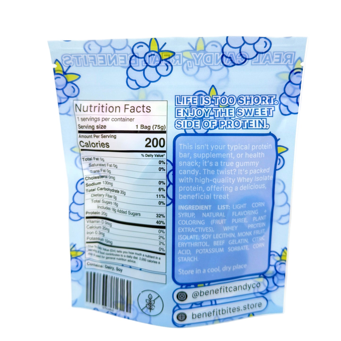 EXCLUSIVE SOUR BLUE RAZZ BOX